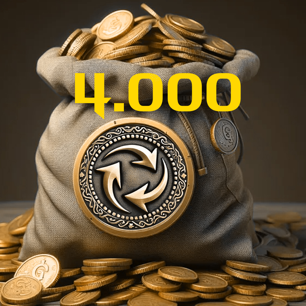 Pack 4000 Moedas