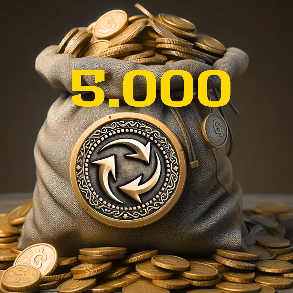 Pack 5000 Moedas